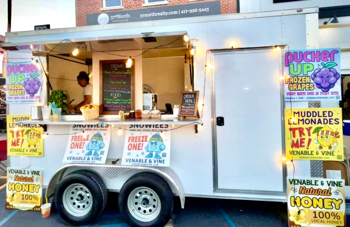 The Venable & Vine Food Truck.